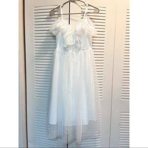 White Tulle Dress